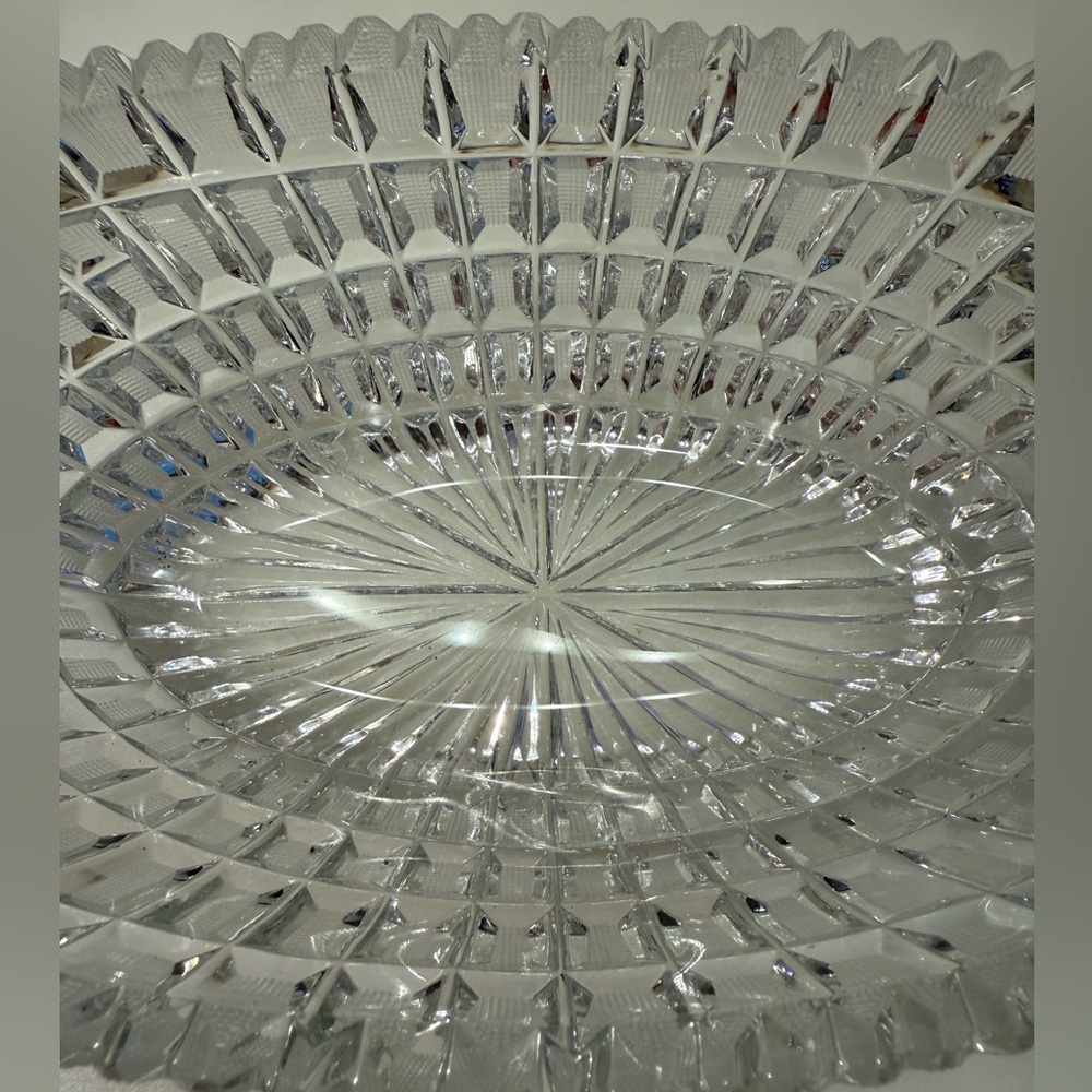 Vintage USSR Lead Crystal Bowl - Picture 3 of 4